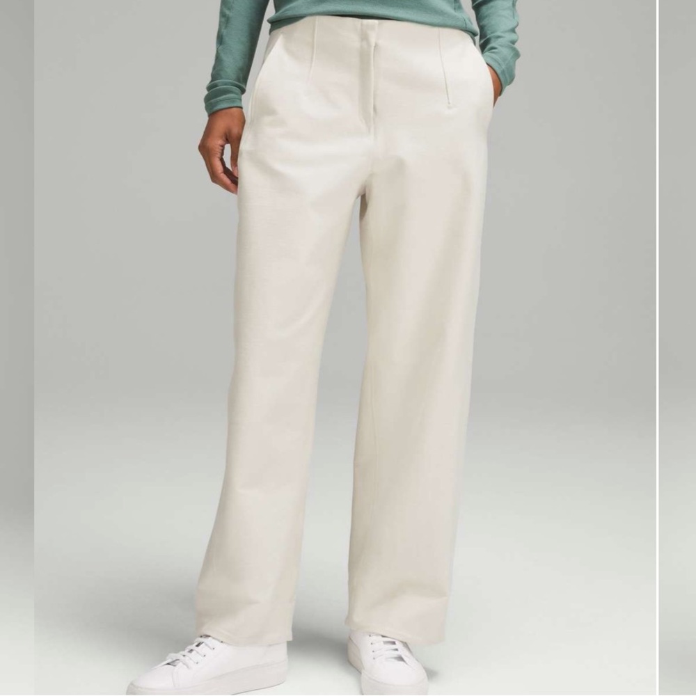 lululemon athletica Wide Leg Pants - Cream - Picture 2 of 10